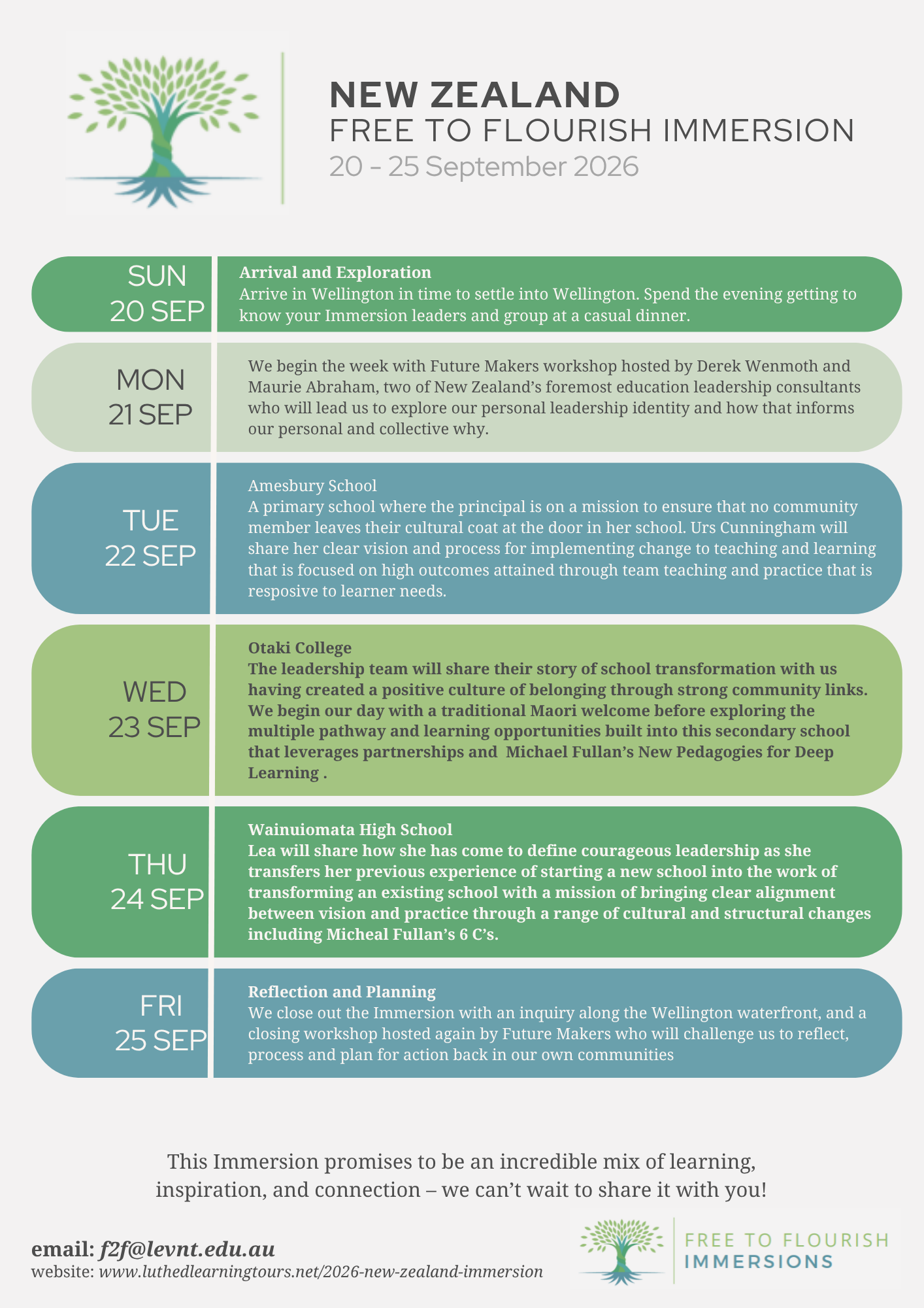 5-day Itinerary