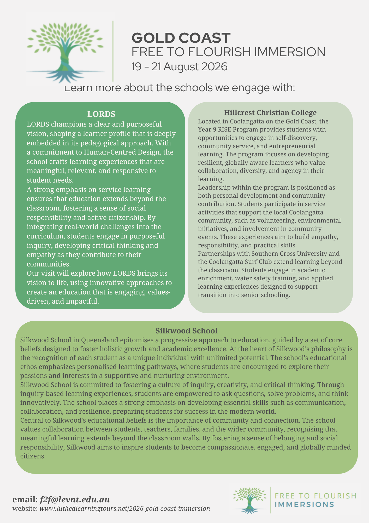 Host School Info