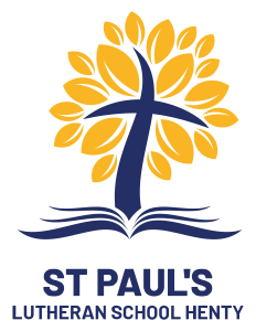 StPauls Henty Logo Navy Yellow 2022 large